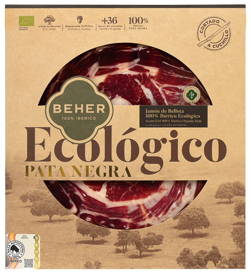 Prosciutto di ghianda 100% iberico affettato “Pata Negra” | ORO