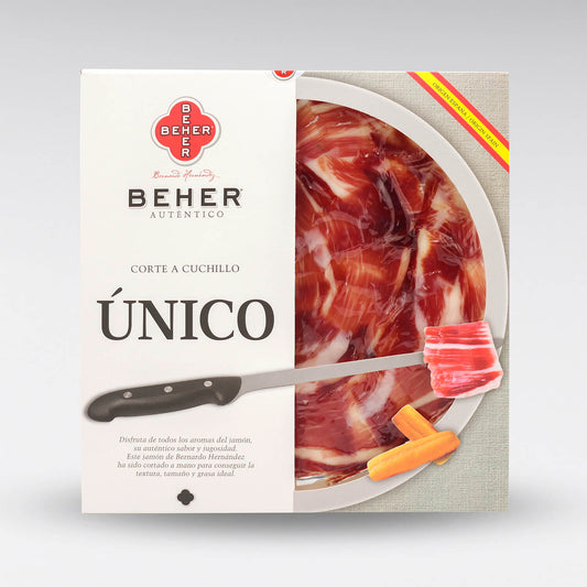 Geschnittener 100 % iberischer Cebo de Campo-Schinken | Nur