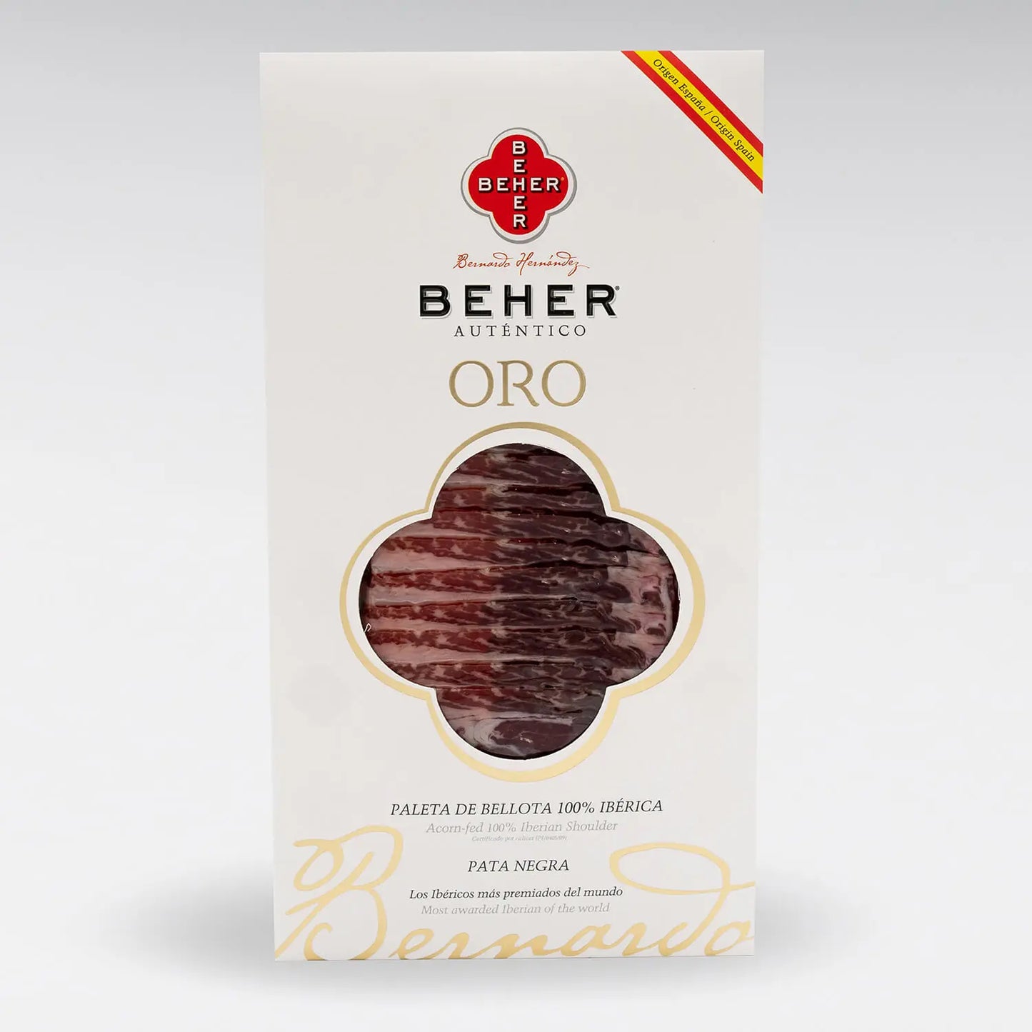 Ombro de Bellota 100% Ibérico Fatiado “Pata Negra” | OURO