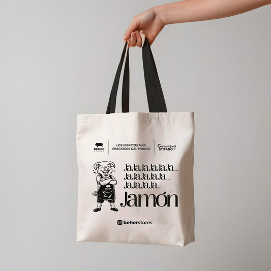 BOLSA SOLIDARIA JAJAJA... JAMÓN