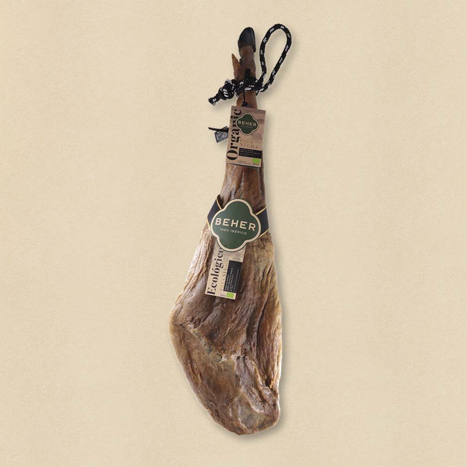 Lote Jamón de Bellota 100% ibérico Ecológico Pata negra