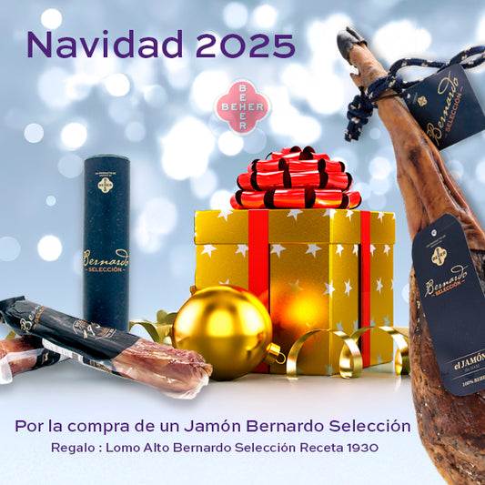 Lote Jamón Bernardo Selección pieza entera | 100% BEHER