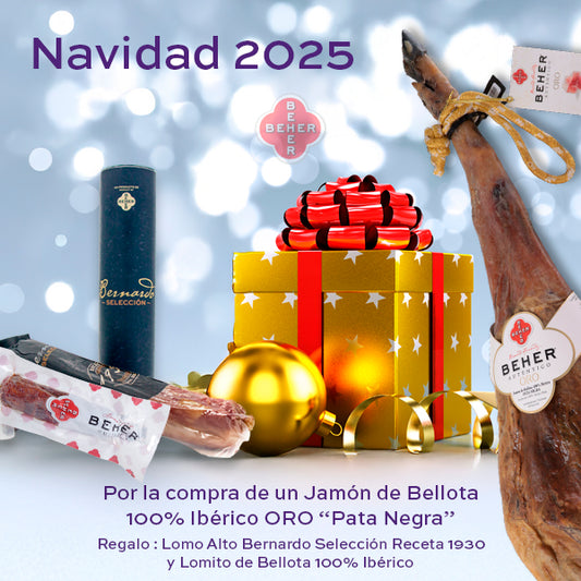 Lote Jamón de Bellota 100% Ibérico ORO Pata Negra